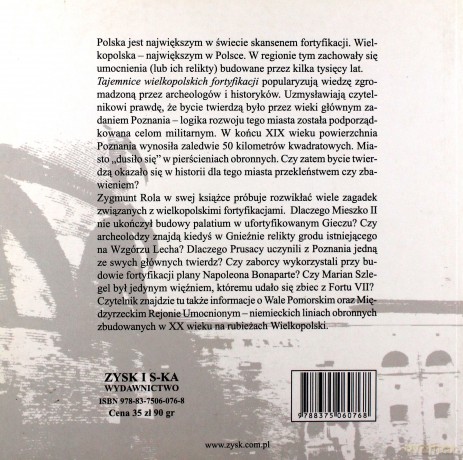 Tajemnice wlkp. Fortyfikacji - Zygmunt Rola [KSIĄŻKA]