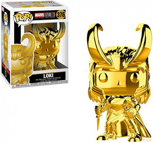 MARVEL POP! Vinyl 376: Loki (Chrome)
