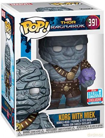MARVEL POP! Vinyl 391: Thor Ragnarok Korg w/ Miek