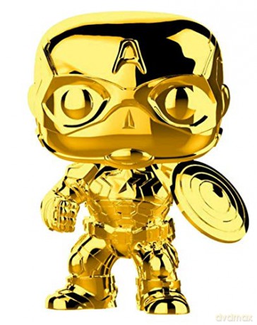 MARVEL POP! Vinyl: Captain America (Chrome)