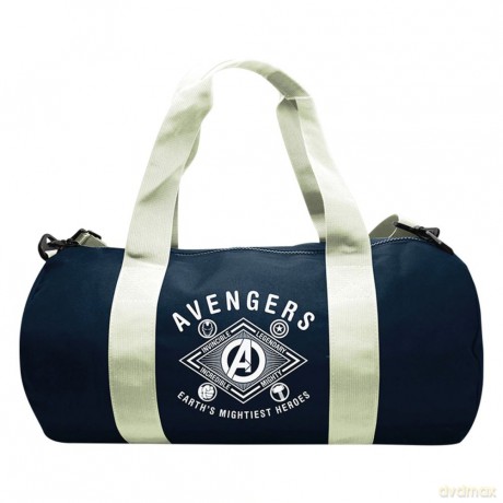 MARVEL Sport bag Earth's mightiest heroes- Navy/White