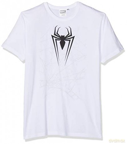 MARVEL T-shirt Spider-Man Web man SS white new fit XXL