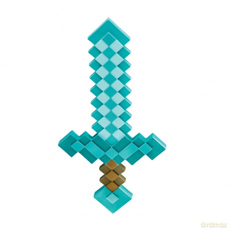 MINECRAFT Diamond Sword PP Plastic Replica
