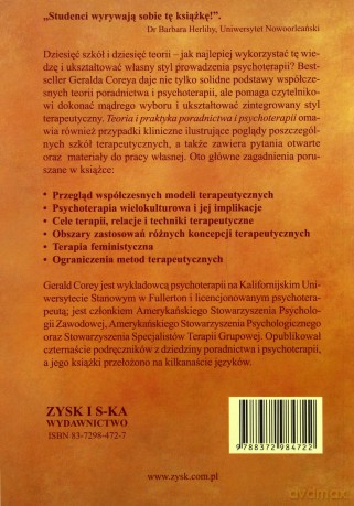 Teoria i praktyka poradnictwa... - Gerald Corey [KSIĄŻKA]