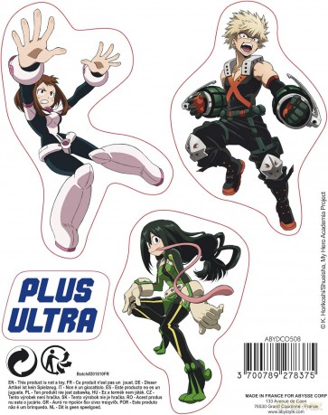 MY HERO ACADEMIA Naklejki 161 cm/ 2 sheets UA High School