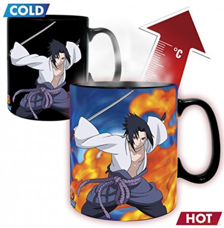 NARUTO SHIPPUDEN Kubek zmieniający kolor 460 ml Duel with box