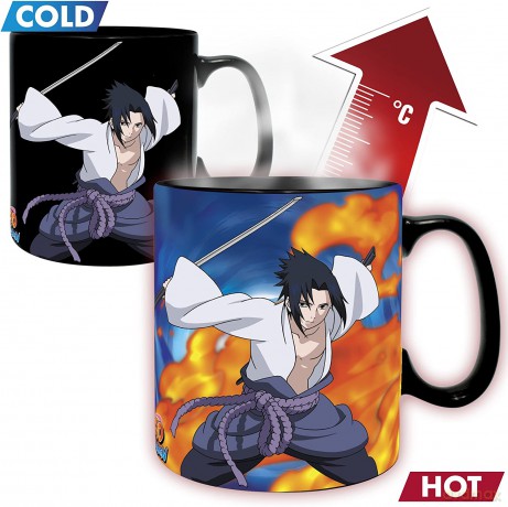 NARUTO SHIPPUDEN Kubek zmieniający kolor 460 ml Duel with box