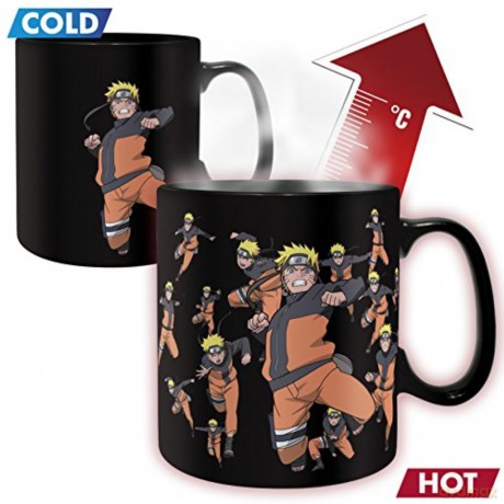 NARUTO SHIPPUDEN Kubek zmieniający kolor 460 ml -Multicloning box