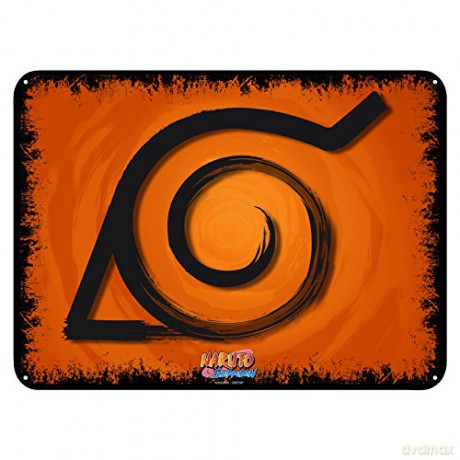 NARUTO SHIPPUDEN Metal plate Konoha (288)