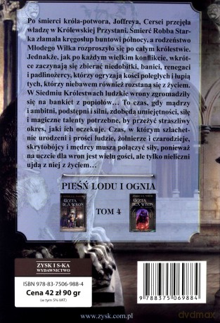 Uczta dla wron T.1: Cienie śmierci - George R.R. Martin [KSIĄŻKA]