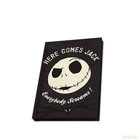 NIGHTMARE BEFORE XMAS Pocket Notebook Jack glow in the dark