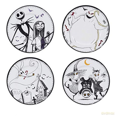 NIGHTMARE BEFORE XMAS Zestaw podkładek pod kubek 4 szt.