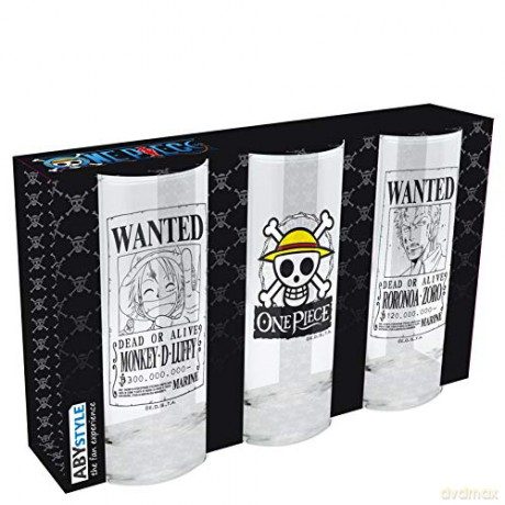 ONE PIECE 3 glasses set