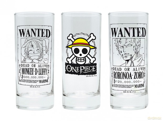 ONE PIECE 3 glasses set
