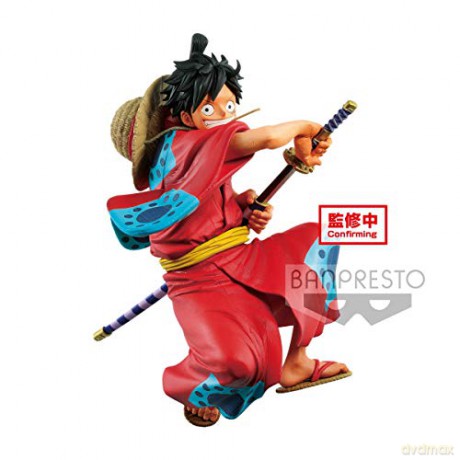ONE PIECE Figurine de Collection Luffy Wanokunii 16 cm
