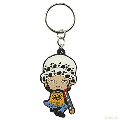 ONE PIECE Keychain PVC Trafalgar Law SD