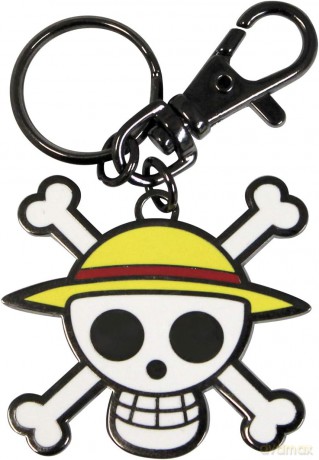 ONE PIECE Keychain Skull Luffy