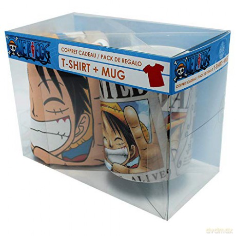 ONE PIECE Pck Luffy Wanted (TS184 + Kubek 032)