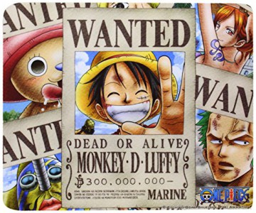ONE PIECE Podkładka pod mysz Wanted Pirates
