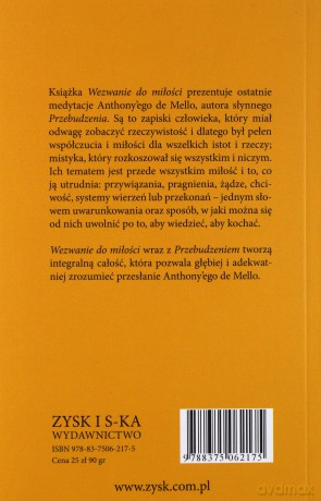 Wezwanie do miłości v - Anthony De Mello [KSIĄŻKA]