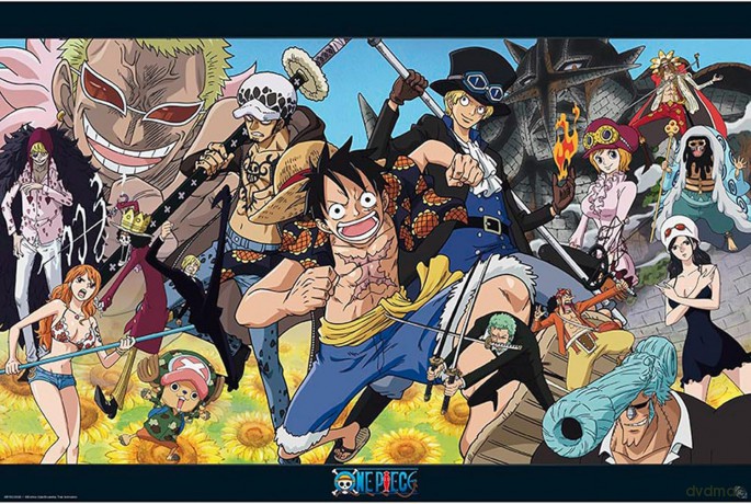 ONE PIECE Poster Dressrosa (91.5x61)