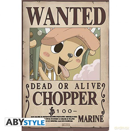 ONE PIECE Poster Wanted Chopper new (91.51)