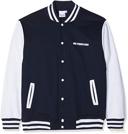 ONE PUNCH MAN Jacket Hero Association Men navy/white