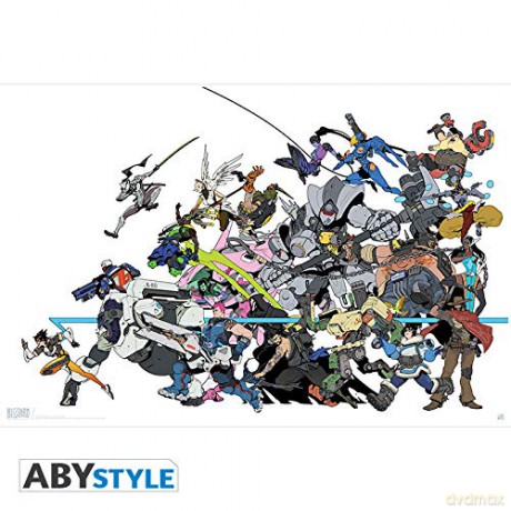 OVERWATCH All Characters Poster (91.51)