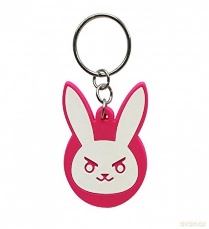 OVERWATCH Keychain PVC D.VA