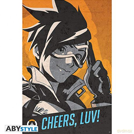 OVERWATCH Tracer Cheers Luv Poster (91.51)