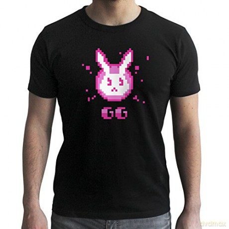 OVERWATCH T-shirt D.VA GG man SS black new fit S