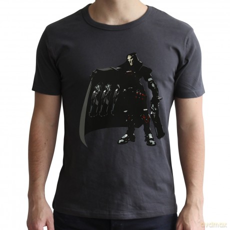OVERWATCH T-shirt Reaper man SS black new fit M