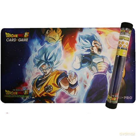 PLAYMAT DRAGON BALL SUPER Vegeta, Goku, and Broly S4.V1