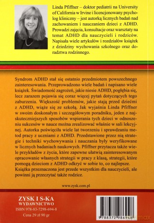 Wszystko o ADHD III - Linda J.Pfifner [KSIĄŻKA]