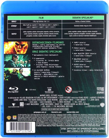 Matrix Rewolucje [Blu-Ray]