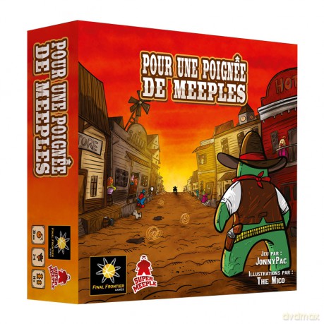 POUR UNE POIGNEE DE MEEPLE - Le Jeu