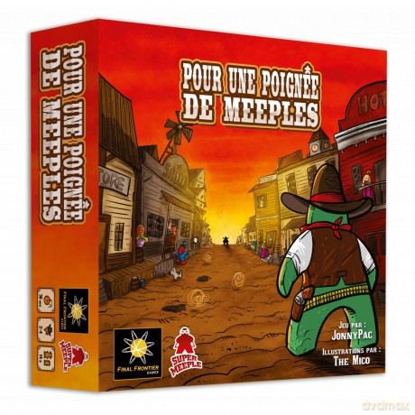 POUR UNE POIGNEE DE MEEPLE - Le Jeu