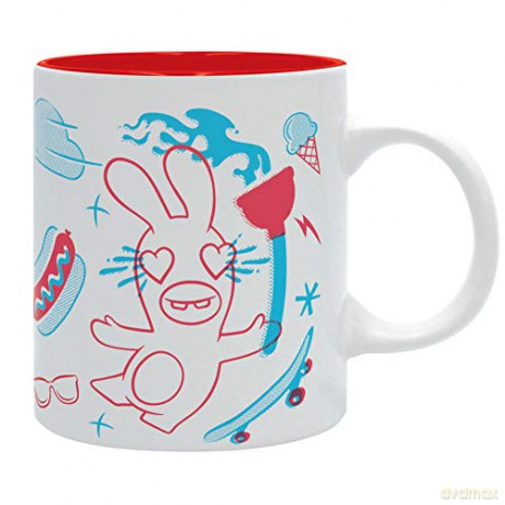 RAVING RABBIDS Mug 320 ml Graphic- subli with box