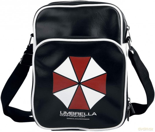 RESIDENT EVIL Messenger Bag Umbrella Corp- Vinyl Small Size-Hook