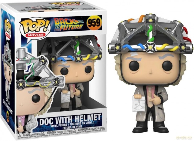 Funko Pop! Movies: Back To The Future - Doc with Helmet
