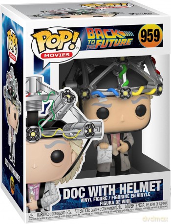 Funko Pop! Movies: Back To The Future - Doc with Helmet