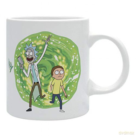 RICK AND MORTY Kubek 320 ml Portal- subli with box