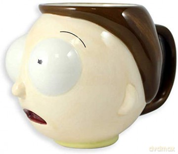 RICK AND MORTY Molded Kubek With Inside Bottom Decal