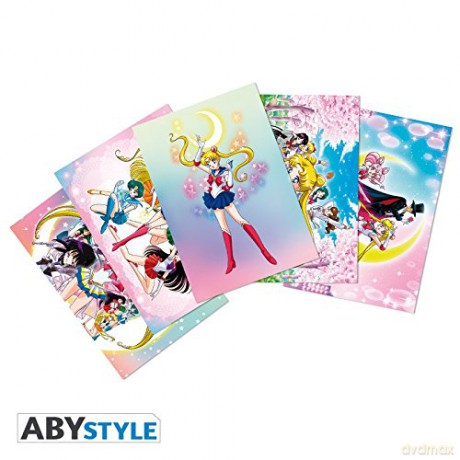 SAILOR MOON Postcards Set 1 (14,80,5)