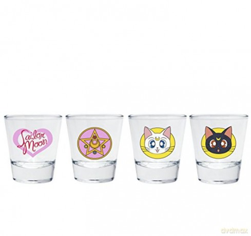 SAILOR MOON Shot Glass Emblem