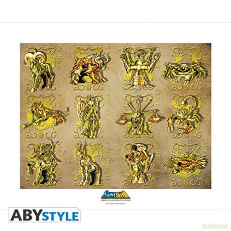 SAINT SEIYA Collector Artprint Gold Clothes (500)