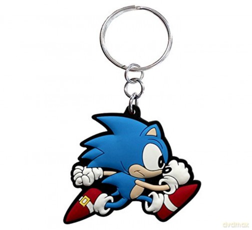 SONIC Keychain PVC Sonic run