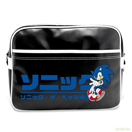 SONIC Messenger Bag Japanese logo Vinyle