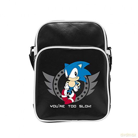 SONIC Messenger Bag Too slow Vinyl Small Size Hook