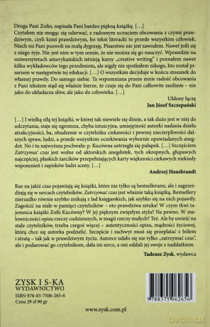 Zatrzymać czas - Zofia Kucówna [KSIĄŻKA]